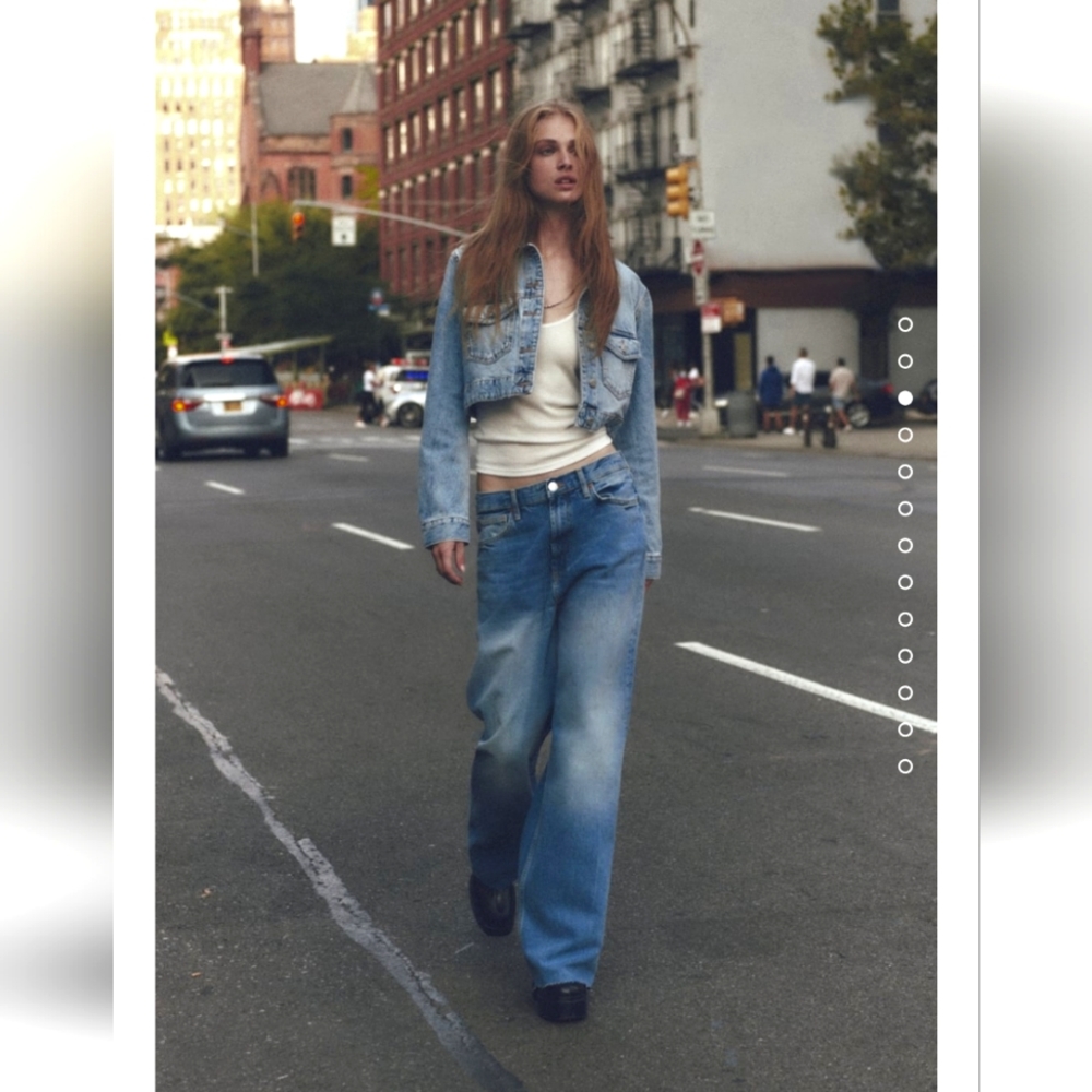 NWT Zara wide leg jeans 👖